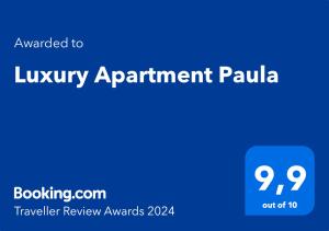 Luxury Apartment Paula