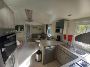 Sbvacances Mobil Home 3ch 2sdb sur Magnifique emplacement avec vue sur la forêt des landes