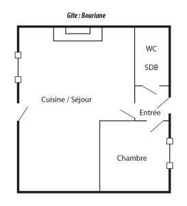 Maisons de vacances Les Gites de la Vallee du Ceou : photos des chambres