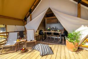 Two-Bedroom Safari Tent room in Arena One 99 Glamping
