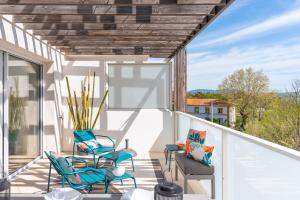 Appartement Vue Mer 50m plage des Salins Piscine 2 parkings Terrasse