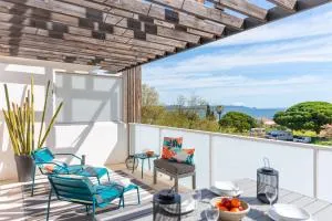 Appartement Vue Mer 50m plage des Salins Piscine 2 parkings Terrasse - Les Salins dʼHyères