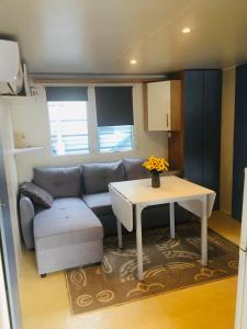 Maisons de vacances Mobil-home avec grand jardin : photos des chambres