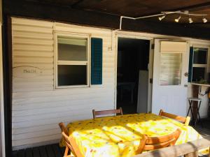 Mobil-home avec grand jardin