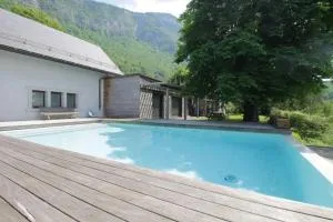 Family villa with swimming pool in Aiguebelette-Le-Lac - Vimines