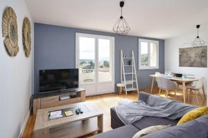 LÉmeraude, T3 élégant avec vue proche Centre et gare