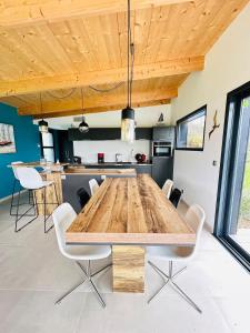 Maisons de vacances Lodge Aigrette - Laita Guidel : photos des chambres
