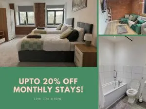 Stunning 2 Bed In City Centre With Free Parking - Sleeps 7 - 伊登