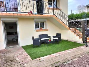 Appartements studio rez-de-chaussee jusqu'a 4 personnes : photos des chambres