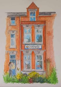 St Michael's Boutique Guest House B&B, North Bay, Scarborough, North Yorkshire, with free parking and free Wi-Fi