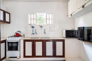 Car in the garage and everything on foot.