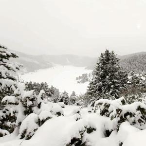 Maisons de vacances Cozy, spacious, quiet, with views of the slopes. : Maison 4 Chambres
