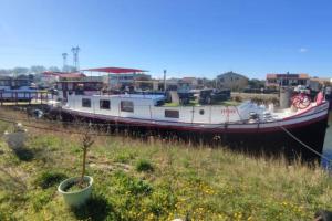 obrázek - Pretty barge in Aigues-Mortes