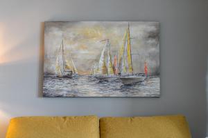 Elegante apartamento con vista directa al mar