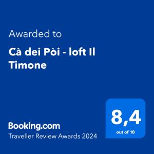 Cà dei Pòi - loft Il Timone