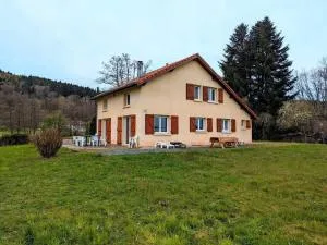 Gîte spacieux avec cheminée, proche nature, accessible PMR, idéal famille et motards - FR-1-589-34 - Anould