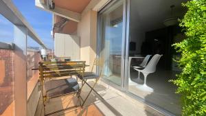 Studio Vue Mer - terrasse - parking - plage