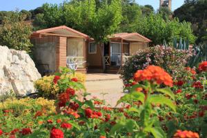 Bungalow Camping Roca Grossa Calella Spanien