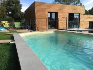 Maison en bois Les Dryades - 卢河畔拉科尔