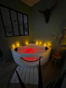 Appartements Le Nid d'Eliyah, suites avec jacuzzi 15min Disneyland Paris : photos des chambres