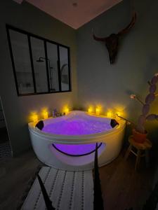 Appartements Le Nid d'Eliyah, suites avec jacuzzi 15min Disneyland Paris : photos des chambres