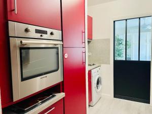 Studio 25m2, 4 pers cosy, design, avec parking privé