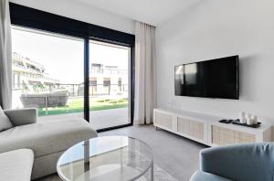 Playa Carabassi Sea View Apartment in Gran Alacant, Large Terrace