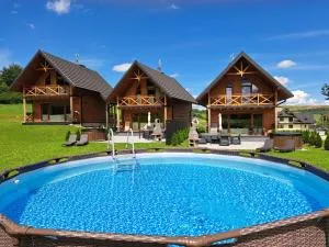 Sołtysie Chaty - Domek z prywatną balią - Łapszanka