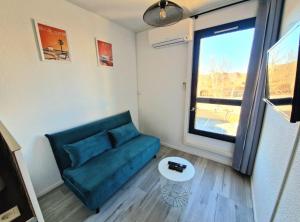 LEscapade Gruissanaise, appartement 1 chambre, loggia, climatisation, wifi avec piscines de mi-mai à mi-septembre dans résidence