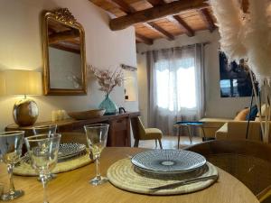 Maisons de vacances Maison cosy, 2 chambres, adossee aux remparts : photos des chambres
