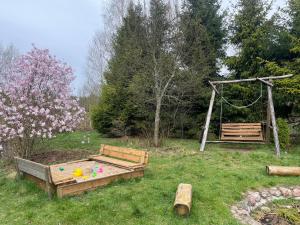 Drewniany dom w Borach Tucholskich "Twoja Ostoja"