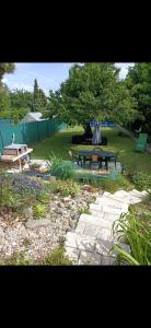 Maisons de vacances Maison 3 pieces avec jardin : photos des chambres