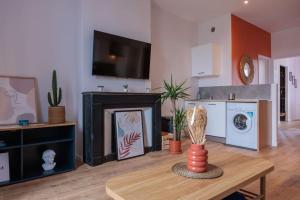 Appartements Appart Jean Jaures - 2 min gare - centre ville : photos des chambres