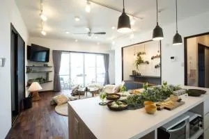 モダンでナチュラルなおしゃれ空間/テラスでBBQ/10名宿泊/無料Wi-fi/無料駐車場 - Suhi