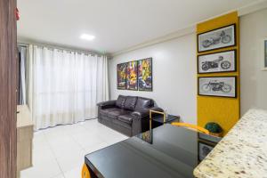 Apto pé na areia, com vista para o mar! - Destino BSM 213