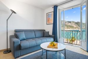 Les Sablettes - Cosy studio vue mer, vieux Menton