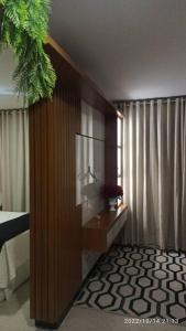 Studio moderno, piscina, academia, área de lazer!