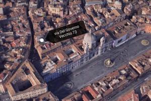 Piazza Navona historical palace