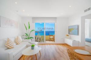 Marbella Beach Front View by Sol Maestranza