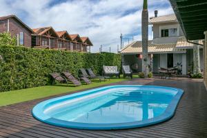 obrázek - RJ Residencial Beira Mar Deliciosa Casa Frente Mar na Pinheira com piscina