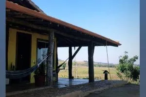 Casa rústica com piscina - SJC - 卡萨帕瓦