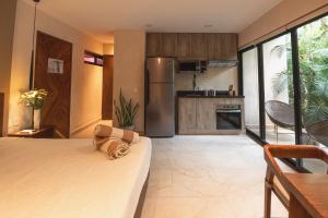 Cacao Tulum - Studio with Exterior Plunge Pool Washer & Dryer