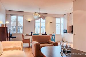 Appartements Superbe maison de standing-plein coeur de Deauville : photos des chambres