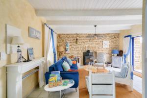 Maisons de vacances Maison avec terasse et jardin - 1km plage de Kerity : photos des chambres