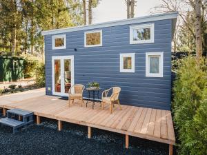 Tiny - rustig - vakantiehuisje - in de natuur - sauna