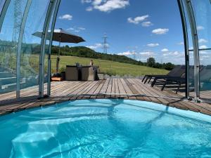 obrázek - Ferienhaus mit Privatpool für 4 Personen ca 120 qm in Trois-Ponts, Wallonie Spa-Francorchamps und Umgebung