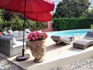 Villas Villa de 3 chambres avec piscine privee jardin clos et wifi a Arsac : photos des chambres