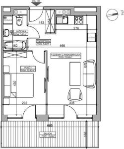 Neue Wohnung in Dziwnw mit Garten