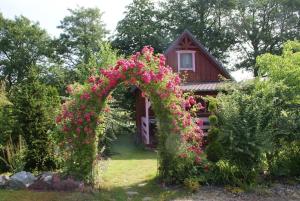 Ferienhaus in Zakrzewo mit Grill, Terrasse und Garten