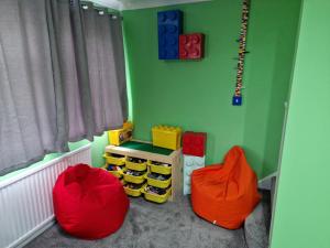 The Lego themed house